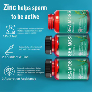 Oem nhãn hiệu riêng nhà máy Hot Bán 60 Rong Biển chất chống oxy hóa Fudge rêu biển gummies bổ sung khoáng chất và cung cấp chất xơ - Product Image 3