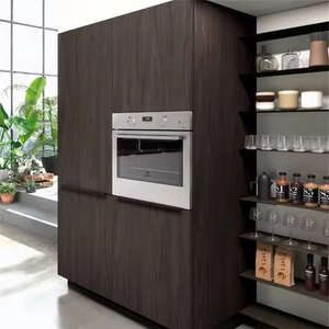 Vermonhouzz - Gabinete <span class=keywords><strong>de</strong></span> Cocina Moderno y Minimalista Personalizado, Dos Tonos, Blanco Mate y Madera Oscura, <span class=keywords><strong>para</strong></span> un Confort y Almacenamiento Extremos - Product Image 5