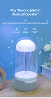 Nouveau haut-parleur Bluetooth personnalisé Best Colo Jellyfish Lava Lamp haut-parleur stéréo portable avec lumières 10w 4 ohm haut-parleur