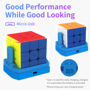 Cubo inteligente con Bluetooth en línea, cubo mágico de carreras PK 3x3x3, cubos magnéticos de enseñanza - Product Image 6