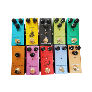 Sản Phẩm Phổ Biến Cổ Điển Quá Tải Nén Biến Dạng Kỹ Thuật Số Chậm Trễ Dây Đàn Guitar Điện Bàn Đạp Bán Lẻ Hiệu ứng Guitar Bàn Đạp - Product Image 1