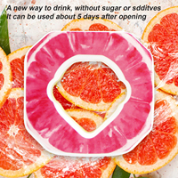 Capsule aromatique au goût de fruits, sans sucre, pour bouteille d'eau