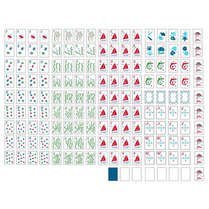 2026 Hot Sale American Mahjong Tiles Set Mat Acrylic Mahj Tiles Elegant Game Set for <b>Gamble</b> Chess Game - Product Image 5