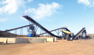 碎石集料中国移动式花岗岩碎石破碎站带集料清洗功能的破碎生产线 - Product Image 5