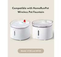 Kit de nettoyage de fontaine d'eau pour animaux de compagnie brosse et pince à épiler pour la plupart des fontaines d'eau pour animaux de compagnie