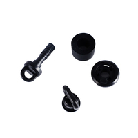 Bouchon de conduit extensible en HDPE noir, quadplex 50 mm, bouchon de conduit mécanique