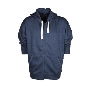 Sweat-shirt à capuche zippé personnalisé pour hommes et femmes PIHA SPORTS, prix d'usine, haute qualité, coupe-vent, en polyester/coton polaire - Product Image 1
