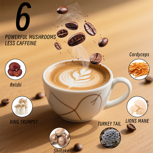 Precios de fábrica Café de setas con suplementos de hierbas Aumenta la energía y mejora la función de recuperación Café - Product Image 3