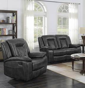 European and Chinese Modern Style Leather Recliner <b>Sofa</b> <b>Set</b> High Quality Contemporary Design <b>Price</b> - Product Image 2