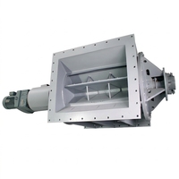 Vanne rotative industrielle HENT à décharge par clapet, modèle H006, haute température, réponse rapide 0,25s pour ligne de cendres volantes d'usine ciment