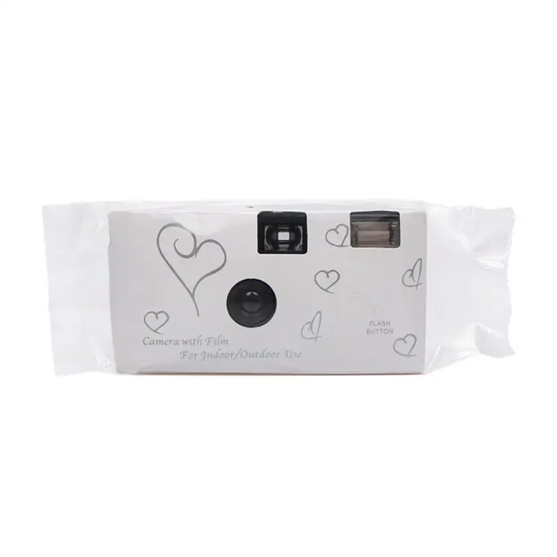 Пользовательская пленочная камера одноразовая недорогая 35 мм винтажная Ретро 18Exp цветная пленка Свадебные одноразовые камеры