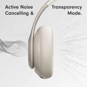 Casque Bluetooth supra-auriculaire, ANC et son ambiant, batterie 40H, charge rapide, micro intégré pour les appels, design pliable - Product Image 4