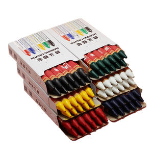 Crayons de cire industriels hexagonaux personnalisés pour le marquage du bois, ensemble de peinture avec logo - Product Image 1