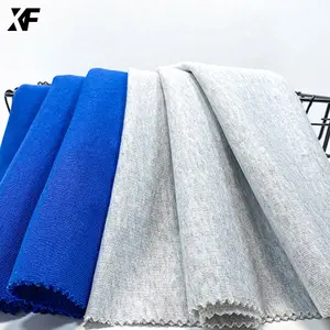 Heavyweight Fabric 100 Cotton Combed Fabric Knit Custom 300gsm 400gsm French Terry Fabric For Clothing