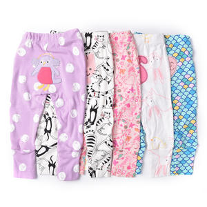 Pantalons pour enfants, bébés garçons et filles, vêtements décontractés en coton pour tout-petits, design aléatoire, 5 pièces, pantalons longs pour bébés - Product Image 5