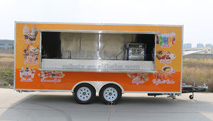 Chariot de courses avec <span class=keywords><strong>livraison</strong></span> gratuite, chariot <span class=keywords><strong>à</strong></span> pression pour extérieur, remorque française et Taco, boîte de nourriture fermée - Product Image 5