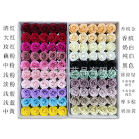 Bunga Sabun Menta Rose, Mawar Wangi Awet Buatan Tangan, Buket DIY, Bunga Artifisial, Hari Valentine, Tahan Air