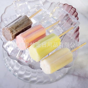 Brochettes en bambou Saint Bamboo, rondes, 15 cm, bâtonnets pour glace, matériau naturel, qualité supérieure - Product Image 4