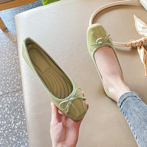 Venta al por mayor bomba personalizada zapatos de mujer <span class=keywords><strong>baratos</strong></span> cómodos antideslizantes suela blanda zapatos para caminar bailando moda <span class=keywords><strong>pisos</strong></span> nuevo estilo para dama - Product Image 6