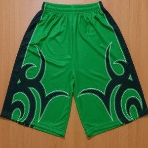 กางเกงกีฬาขาสั้นโพลีเอสเตอร์พิมพ์ลายดิจิทัล - Product Image 2