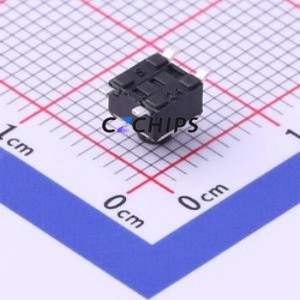 TS-1009S-AR04516 Tactile Switch SMD-4P,4.5x4.5mm Switch Single Pole Single Throw Round Button 1.6N Vertical Mount - Product Image 2