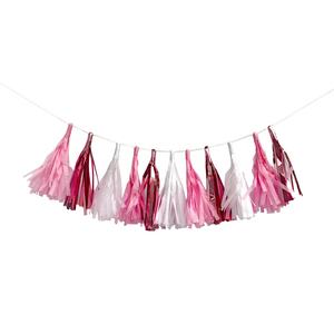 EASTTERN PARTY Kit de fête de qualité supérieure Éventail en papier boule en nid d'abeille <span class=keywords><strong>Guirlande</strong></span> à pampilles et banderoles en papier crêpe pour mariage et anniversaire - Product Image 2