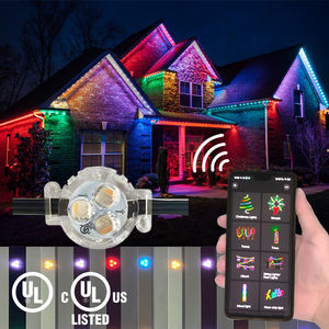Luz de Navidad RGBW inteligente UCS2904 control de aplicación WiFi DC12V luz decorativa de boda de Navidad al aire libre - Product Image 5