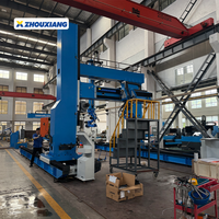 Station de travail robotisée de soudage automatique intelligente sans enseignement pour structures en acier à grande vitesse