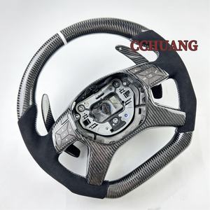 <span class=keywords><strong>Volant</strong></span> en fibre de carbone personnalisé pour Mercedes-Benz G E GL Classe <span class=keywords><strong>ML</strong></span> W463 W166 <span class=keywords><strong>W163</strong></span> W212 2013-2018 - Product Image 3