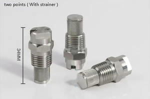 玉湖不锈钢工业平板水<span class=keywords><strong>V</strong></span>喷雾高压清洗喷嘴 - Product Image 4