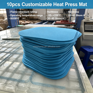 Alfombrilla de Silicona de Alta Densidad para Prensa de Calor, 12*12 Pulgadas, Resistente a la Corrosión y al Envejecimiento, OEM ODM - Product Image 2