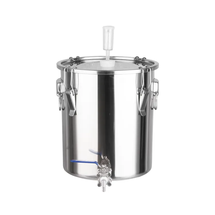 Homebrew Beer Keg 304 Stainless Steel Wine Barrel 20L 50L 100L Customized Design Bucket Material