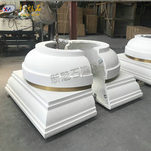 ฐานเสาโรมันหินเมจิกใหม่ สไตล์ยุโรป สำหรับตกแต่งภายนอกอาคาร รุ่น Xms - Product Image 1