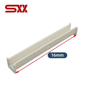 Insert de patin de guidage d'<span class=keywords><strong>ascenseur</strong></span> DX1B22, longueur 220 mm, largeur de la rainure 16 mm, 10 mm, pièces d'<span class=keywords><strong>ascenseur</strong></span>, pièces de rechange d'<span class=keywords><strong>ascenseur</strong></span> - Product Image 2