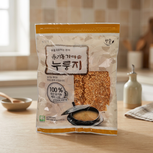[BAO] arroz orgánico coreano Nurungji 300g tradicional crujiente arroz quemado Snack etiqueta limpia baja en grasa vegana sin gluten comida coreana - Product Image 3