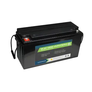 custom 24 volt 24v 100ah 120ah 200ah lipo lithium iron li ion phosphate energy storage solar battery batteries pack