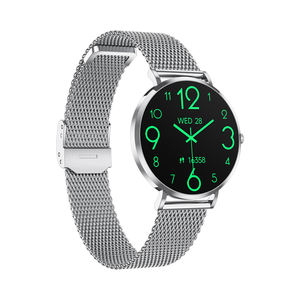 Reloj Inteligente T8 Mini Ultrafino de Acero Inoxidable para Mujer, Pantalla AMOLED, Resistente al Agua IP67, 5-10 Días de Duración de la Batería, Llamadas por Bluetooth, Funciones de Salud - Product Image 3