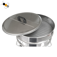 Tambour de baril de réservoir de seau de miel de dessus ouvert d'acier inoxydable de nouvelle condition pour le stockage de miel
