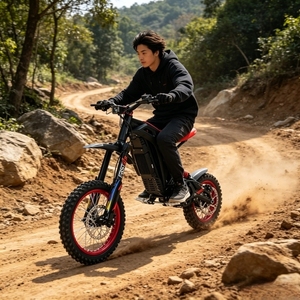 Motocicleta Eléctrica Todoterreno 79bike Viper S, 3500W, 48V, Batería de Litio de 25Ah, Suspensión Completa, Motocross Eléctrica para Adolescentes, para Actividades al Aire Libre - Product Image 1
