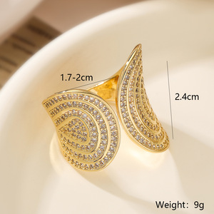 Không Phai Mới Thời Trang Đồ Trang Sức Nhẫn Thép Không Gỉ Mở Nhẫn Resizable Cho Người Yêu Phụ Nữ Người Đàn Ông Ngón Tay Vòng Đảng Quà Tặng - Product Image 6