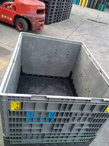 Большая складная пластиковая коробка 1200*1000*980 мм для промышленной логистики и хранения, сверхпрочная, штабелируемая - Product Image 5