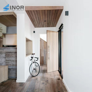 Porte d'entrée en acier ignifugée avec résistance au feu de 90 minutes et isolation thermique pour bâtiment commercial - Product Image 1