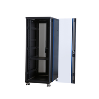 Armoire de serveur réseau, fabrication en acier SPCC de qualité supérieure, armoire de serveur réseau sur pied, rack de serveur 12U-47U, stock, charge de 1000 kg
