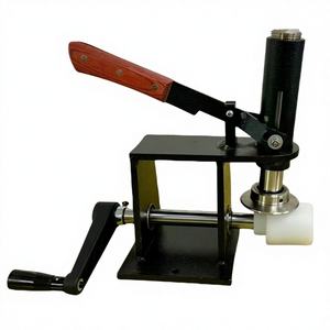 Máquina de prensado de suelas de acero inoxidable de grado DIY, equipo manual de calzado artesanal para reparación de botas y zapatos, 220V/110V, 6kg, OEM - Product Image 1