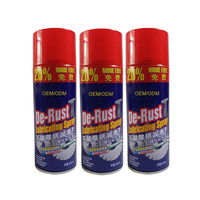 Produits chimiques antirouille industriels professionnels 450ml Lubrifiant antirouille polyvalent Spray antirouille