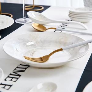 Ensemble de bol plat et de <span class=keywords><strong>vaisselle</strong></span> en céramique, avec baguettes de conte de fées, en céramique, pratique, cadeaux, vente en gros, os chinois, pour la maison, Jingdezhen - Product Image 6