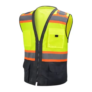 Wejump bán buôn biểu tượng tùy chỉnh ANSI Class 2 Hi VIS cá nhân bảo vệ vest an toàn vest với logo