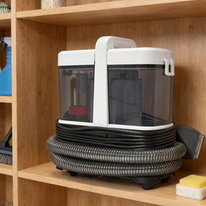 Aspiradora Eléctrica Vertical a Vapor para Alfombras con Sistema de Doble Tanque y 3 Cabezales de Limpieza para Eliminar Manchas de Orina de Mascotas, Café y Vino - Product Image 4