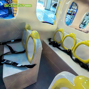 Bus extérieur en acier de qualité supérieure avec cabines de bus adorables et lumières LED colorées pour le divertissement familial - Product Image 5