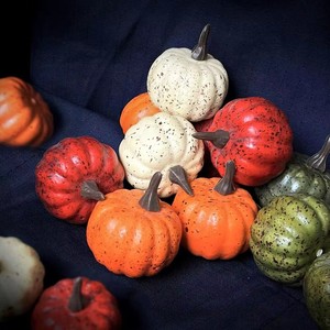 Mini Foam Artificial Pumpkins 6cm Halloween Thanksgiving Christmas Easter Graduation Home Decor Environment-Friendly - Product Image 1